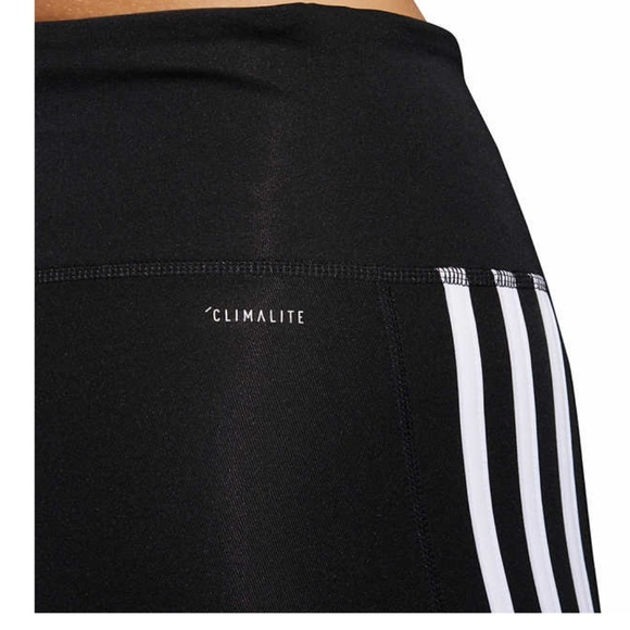adidas Ladies' 3 Stripe Tight climate active pants - Picture 4 of 5